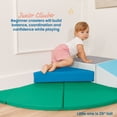thumbnail image 3 of ECR4Kids SoftZone Junior Adventurer's Summit Ramp Climber, Foam Playset, Contemporary, 4-Piece, 3 of 8