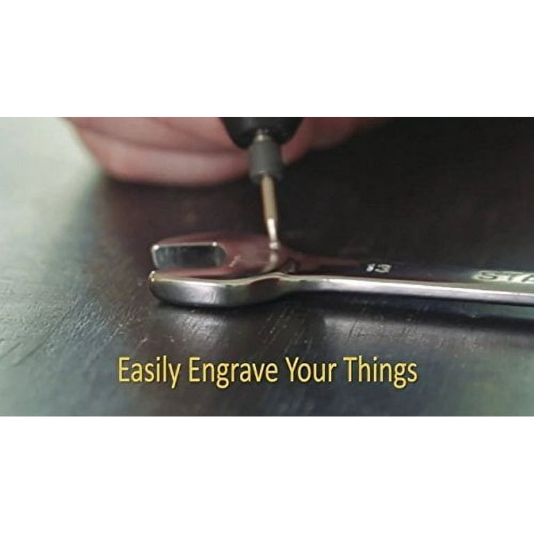 General Tools Cordless Engraving Pen for Metal - Diamond Tip Etching Tool  for Engraving Toys, Sporting Goods