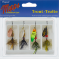 thumbnail image 1 of MEPPS 4-Pack Trouter Dressed Assorted Colours, 10 Planes of light reflection., 1 of 1