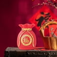 thumbnail image 4 of Jarrón de flores, maceta, bolsa bendecida, centro de mesa, estatua decorativa, creativo rojo y pequeño, 4 of 9