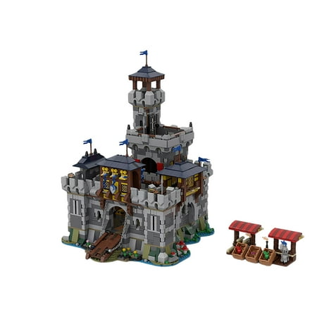 Medieval Fortress Building Blocks Set 3-in-1 Medieval Castle Game Palace Bricks Toys Kids Gifts