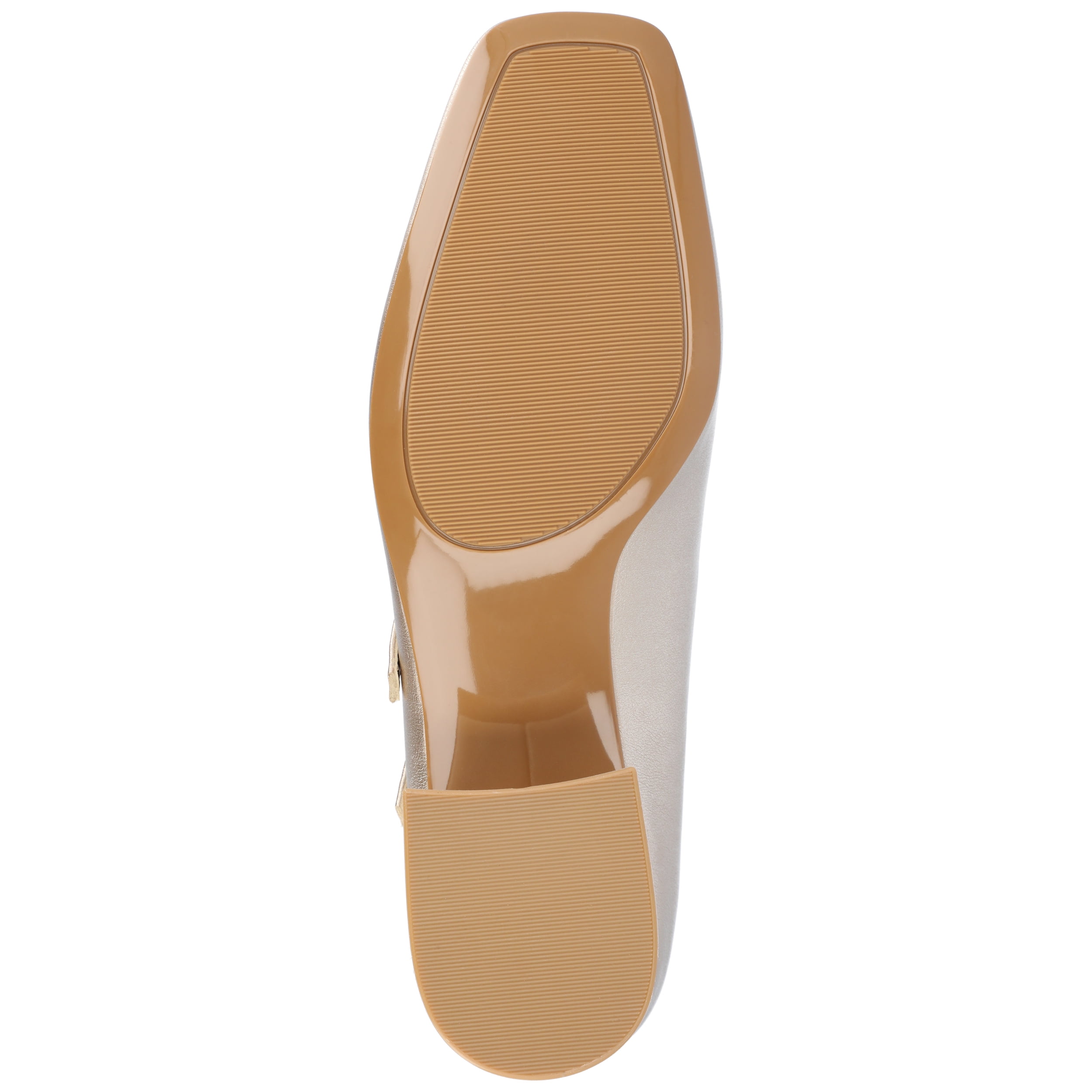 Journee Womens Nally Faux Leather Mary Jane Pumps
