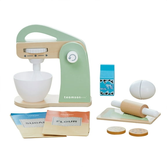 Little Chef Frankfurt Wooden Kitchen Stand Mixer & Bakery Playset