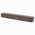 thumbnail image 3 of Dogberry Collections Rustic Fireplace Mantel Shelf Dark Chocolate 60" Wood Finish Polyester Western, Rustic Pop-up Canopy, 3 of 5
