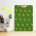 thumbnail image 5 of FMSHPON Green Apple Pattern Clipboard Hardboard Wood Nursing Clip Board and Pull for Standard A4 Letter 13x9 inches, 5 of 7