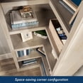 thumbnail image 2 of Sauder Select Corner Bookcase, Select Cherry Finish, 2 of 8