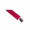 thumbnail image 3 of Unique Unisex's Elastic Y Shape Adjustable Bow Tie Set Shoulder Strap Suspenders Fuchsia, 3 of 6