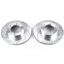 Power Stop JBR740XPR Evolution Drilled & Slotted Rotors -Front