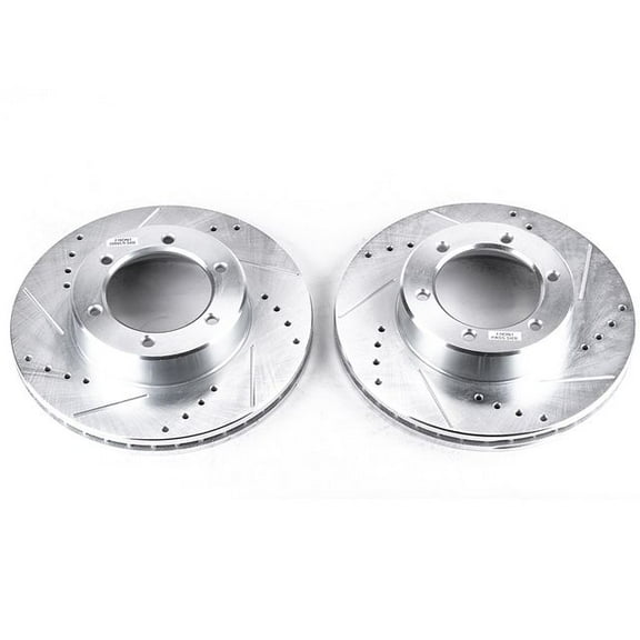 Power Stop JBR740XPR Evolution Drilled & Slotted Rotors -Front