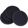 thumbnail image 1 of 4Pcs Car Coasters PVC Car Cup Holder Insert Coasters Anti Slip Vehicle Cup Mats, 1 of 7