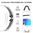 thumbnail image 4 of Gafas Deportivas Polarizadas para Ciclismo SPOSUNE con Protección UV400, 4 of 6