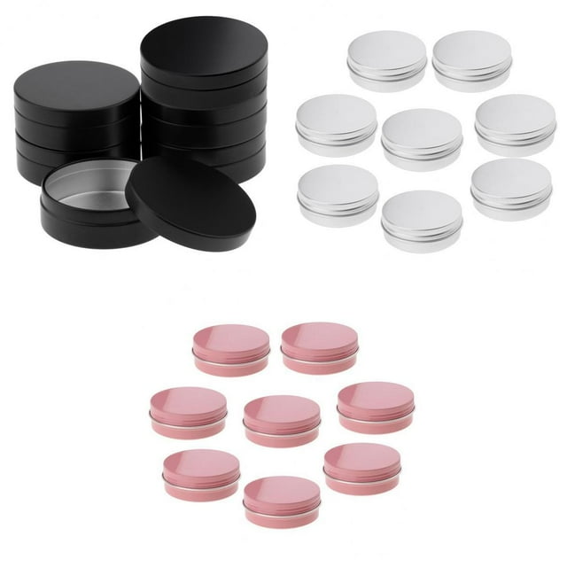 Caja Contenedor Cosmético 22 Unidades Sunnimix aluminio 100 ml 60 ml
