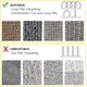 thumbnail image 4 of Cable Grip Floor Cable Cover Cords Cable Protector Cable Management Only For Commercial Office Carpet (black And Yellow,2 Pieces), 4 of 5