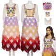 thumbnail image 2 of Disfraz de Lucy Gray Baird para mujer adulta, disfraz de fantasía, tops, faldas, trajes para fiesta de Halloween, carnaval, traje de rol, 2 of 5