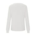 thumbnail image 4 of FAIWAD Sweaters for Women V Neck Solid Color Loose Knitted Pullover Casual Lightweight Jumpers Sweater, 4 of 6