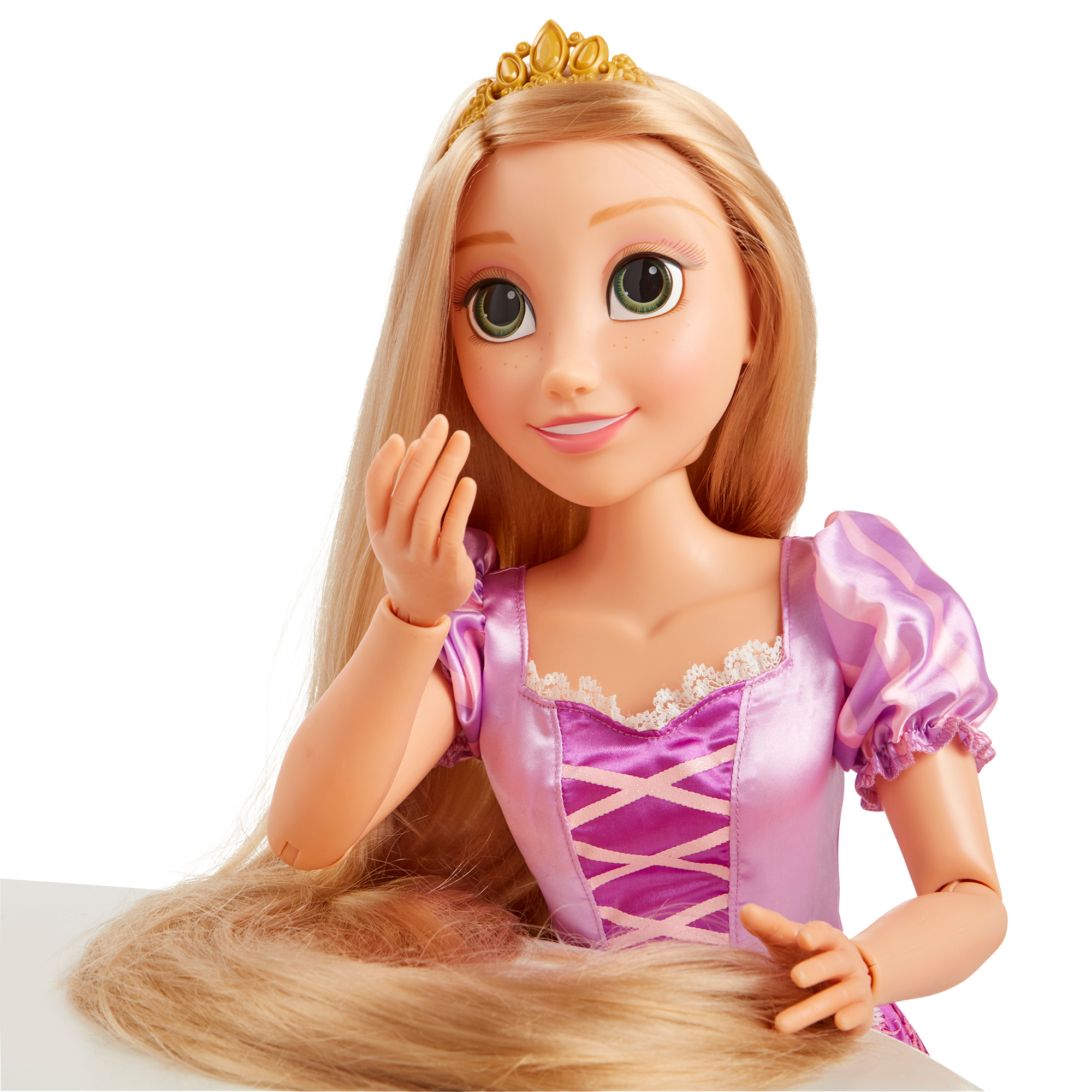 Disney Princess 32 inch Playdate Rapunzel Doll, for Children Ages 3+ - image 7 of 8