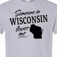 thumbnail image 4 of Inktastic Someone in Wisconsin Loves Me T-Shirt, 4 of 5