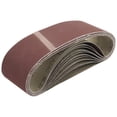 thumbnail image 1 of Cinturones de Lijado 3 X 21 Pulgadas Banda óXido Aluminio 240 Granos Papel Lija Premium para Lijadora PortáTil - Paquete 10, 1 of 5