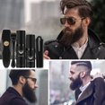 thumbnail image 3 of Líquido para el crecimiento de la barba para hombres en caja Aceite esencial nutritivo, reparador y para el crecimiento de la barba Esencia de 30 ml + Desinfectante de 15 ml + Rodillo de microagujas JAMW Sencillez, 3 of 5