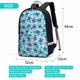 thumbnail image 3 of Mochilas escolares con estampado de dibujos animados para adolescentes, Mochila informal de nailon, a la moda, gran oferta, 3 of 4