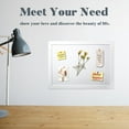 thumbnail image 2 of Large Cork Board Bulletin Board Pin Board Wood Framed Display with Felt Cork Boards for Wall Jewelry Notes Memos Photos Home Kitchen Office School ;x; Wood Framed(, 2 of 6
