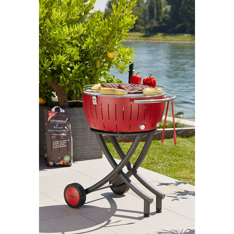 The Family-Friendly Tabletop BBQ Grill: The LotusGrill - Maison Flair