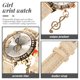 thumbnail image 2 of Reloj de metal para mujer, reloj de ocio para mujer, reloj de regalo para niña, reloj de pulsera elegante, 2 of 6