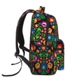 thumbnail image 3 of Pofeuu Traditional Floral Polish Print Backpack for Men and Women - Basic Bookbag Casual Daypack Backpacks for College Work Travel-One Size, 3 of 5