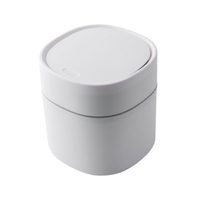 Bathroom Trash Can Garbage Can Trash Can Pressure Trash Can Garbage Can Wastebaskets for Bathroom Bedroom Office Kitchen Small Space Living Trash Bin Garbage Bin Kitchen Trash Can