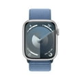 thumbnail image 2 of Apple Watch Series 9 With Blood Oxygen. GPS + Cellular 45mm Silver Aluminum Case with Winter Blue Sport Loop., 2 of 10
