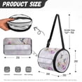 thumbnail image 7 of ZIATUBLE Floral Hummingbird Paper Dispenser Roll Round Paper Towel Storage Bag Universal Carrying and Storage Case Lightweight Camping Toilet Paper Holder Protection Decor Accessories, 7 of 7