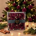 thumbnail image 6 of STPToys 44Pcs Christmas Burgundy Velvet Ornament Balls Assorted Sizes With Hanging Loops For Xmas Tree Holiday Home Decor, 6 of 9