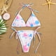 thumbnail image 4 of Traje de baño de bikini ajustable con vendaje casual para mujer Conjunto de ropa de playa Fridja  nalpqowj21449, 4 of 5