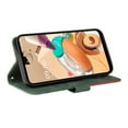 thumbnail image 4 of Case for LG K41S/K51S Leather Wallet Book Flip Folio Stand View Cover - Green, 4 of 5