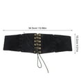 thumbnail image 2 of LEORX 1Set Women's Wide Elastic Corset Waist Belt for Various Occasions, 2 of 8