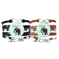 thumbnail image 1 of Mamut africano Pulsera pareja de cuerdas de cuero Unbranded M, 1 of 3