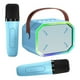 thumbnail image 1 of for Kids & Adults, Portable Bluetooth Speaker with 2 Wireless Microphones for TV, Home Party Birthday-B, 1 of 5