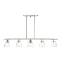 Traditional Five Light Chandelier-Brushed Nickel Finish Bailey Street Home 218-Bel-4363227