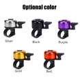 thumbnail image 2 of Riwcyla Bike Bell Alloy Mountain Road Horn Sound For Safety Cycling Handlebar Metal Bell Horn Bike Accessories, 2 of 5