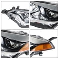 thumbnail image 6 of munirater Headlight Assembly Replacement for 2014 2015 2016 Toyota Corolla Halogen Headlamps Front light Pair Driver and Passenger Side (Left and Right), 6 of 7