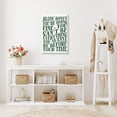 thumbnail image 6 of Green Wall Art Trendy Vintage Decor Pop Music Vienna Lyrics Poster Canvas Print Slow Down Your Doing Fine Daily Reminder Positive Affirmations Maximalist Aesthetic for Bedroom Dorm 8x12inch Framed, 6 of 8