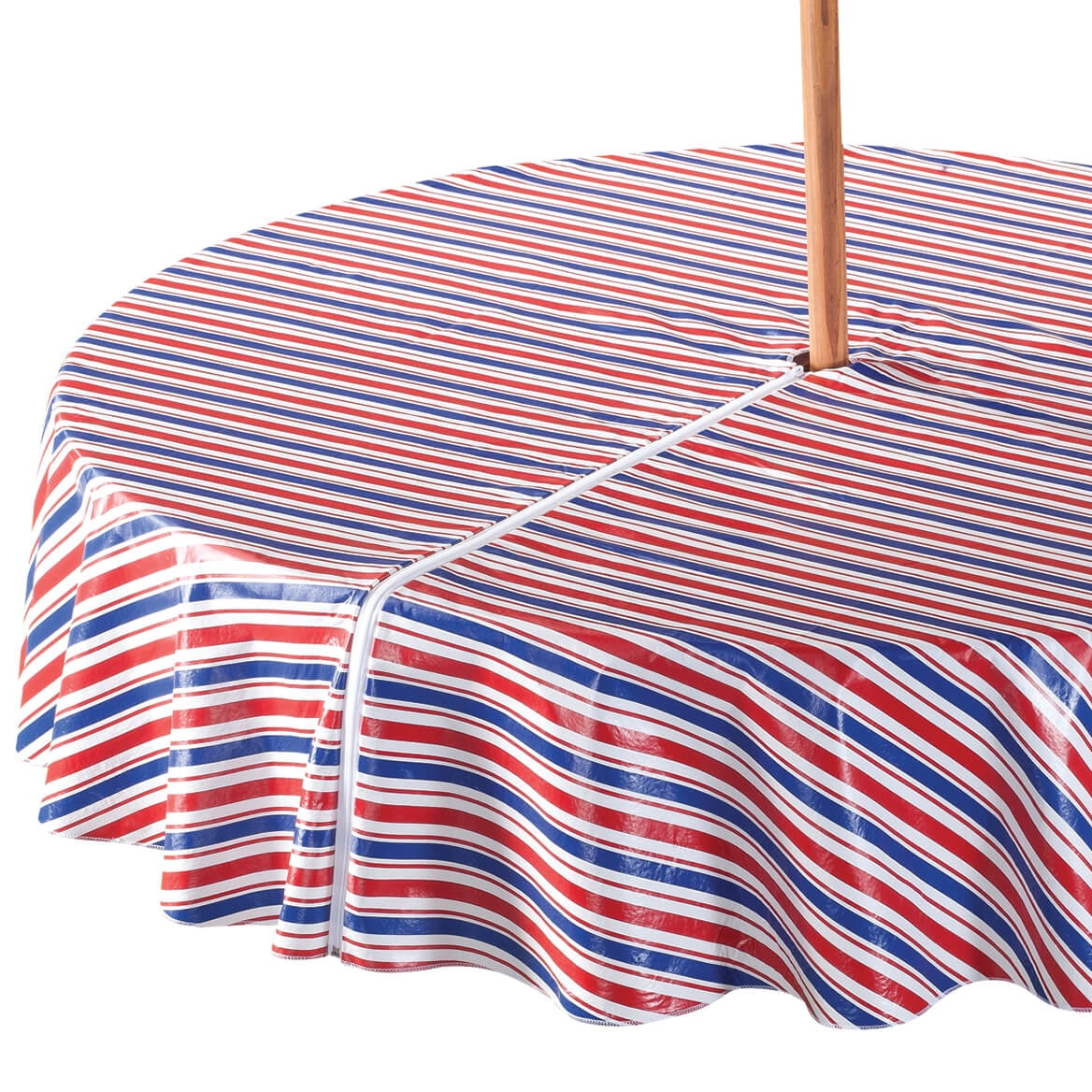Patriotic Zippered Umbrella Table Cover 60 X 90 Oblong Walmart Com Walmart Com