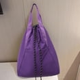 thumbnail image 4 of VBODN Clearance Large Sling Bag for Women,Men's Gym Bag Travel Bag Sports Backpack Drawstring Bag Handbag Women's Messenger Bag Drawstring Bag Casual Backpack for Hiking Walking Travel, 4 of 6