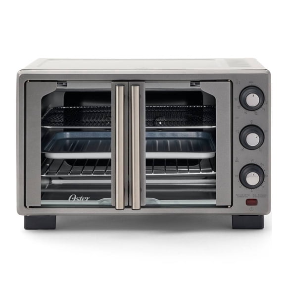 Horno con Freidora de Aire Oster 25 L Mod. 2216393 Color Plata