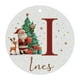 thumbnail image 2 of Adornos navideños, 26 letras, adornos colgantes para árbol de Navidad, adornos navideños personalizados, adornos navideños DIY, decoración navideña, decoración colgante para árbol de Navidad, artículo, 2 of 5