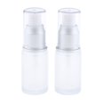 thumbnail image 4 of 6x 2 Paquetes de Contenedores de Líquido de Viaje, Botellas de Vidrio para Loción de Maquillaje, 20ml 6 piezas, 4 of 8