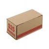 Corrugated Cardboard Coin Storage w/Denomination Printed On Side Red