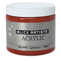 Blick Artists' Acrylic - Red Oxide, 16 oz jar