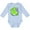 AE-Light Blue, variant on Inktastic Love, Care, Cure Lymphoma Awareness Lime Green Ribbon Hearts Boys or Girls Long Sleeve Baby Bodysuit