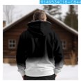 thumbnail image 5 of Lenago Jackets for Men Plus Size Zipper Casual Hooded Thicken Print Long Sleeve With Pocket Jacket Coat for Men, 5 of 7